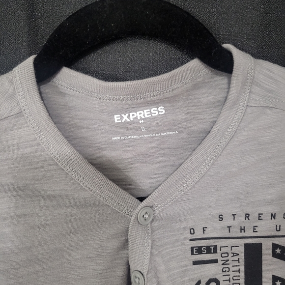 express gray long sleeve - Picture 5 of 5